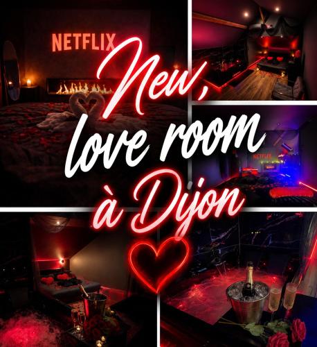 Le Secret des Ducs Love Room Jacuzzi Dijon
