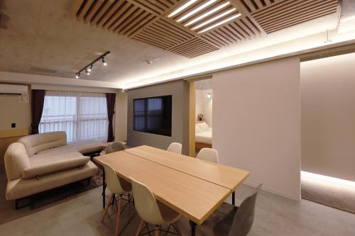 NewOpen 札幌すすきの繁華街徒歩5分好立地-駐車場有-遊び心満載の広々Room-Wbeds4-IGARASHI602