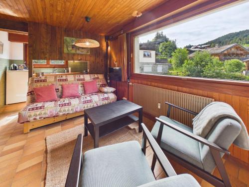 Location aux Gets : Appt 3* pour 6 pers, proche centre et pistes, WiFi, parking, casier à skis