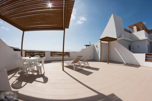 Balkón nebo terasa v ubytování Cala da Lua apartments