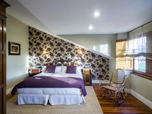 Postel nebo postele na pokoji v ubytování Casa de Castro
