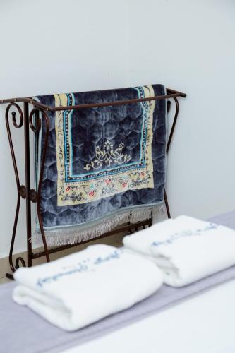 a close up of a purse on a table at Aisya homestay jerteh in Jertih