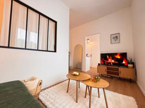 Le Tinqueux Chic-Studio rénové proche centre reims