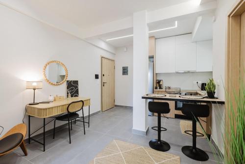 Chic Minimalist Kallithea Apartment