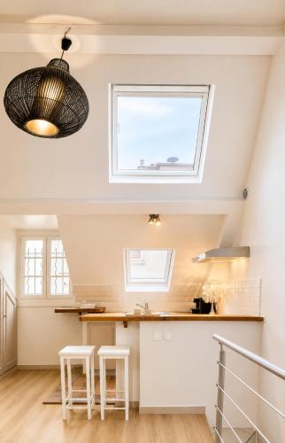 Saint-Germain-des-Pres- Deluxe duplex for 5