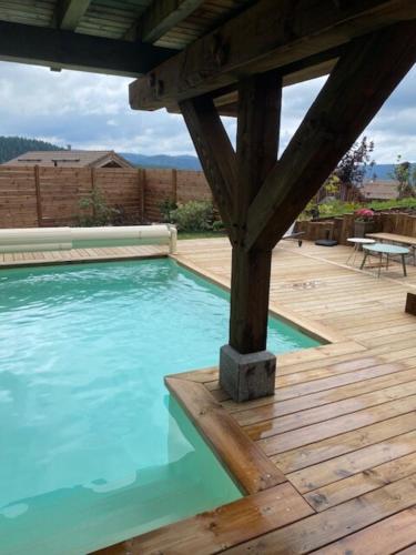 Chalet Valérie 6p Nature Chalet with Private Pool