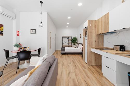 Loft Luminoso, Adaptado, Smart TV, AC, 2 Pax