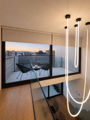 Sunset Pool Duplex Loft in Gazi, Athens