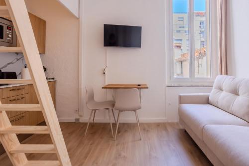 Juan Les Pins Centre studio proche plage