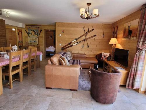 Appartement moderne 8 pers avec WIFI et parking, Les Gets