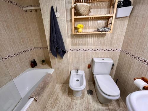 Apartamento céntrico junto al mar con parking