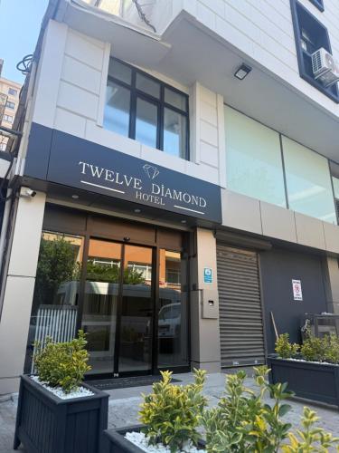 a building with a sign that reads venue diamond hotel at Twelve Diamond Hotel12 in Istanbul