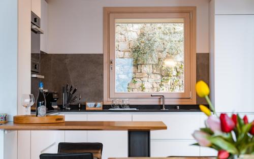 Køkken eller tekøkken på Villa al Feudo