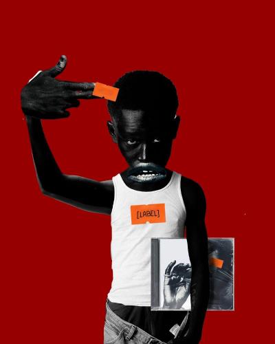 a man holding an orange knife in his hand at Eliot Oviasogie in Benin City
