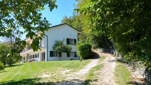 Vonkajšia záhrada v ubytovaní Villa Dina