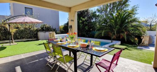 VILLA LA MAZAL, Bord de Mer, Piscine, Double Baignoire Balneo, Climatisation