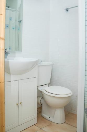 Koupelna v ubytování Studio Anse L'Etang