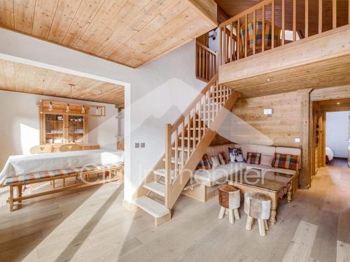 Appartement lumineux 4 pièces à Méribel avec mezzanine, wifi et parking, proche pistes - FR-1-411-736