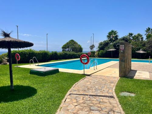 Panoramic Sea View Apartment- Pool Parking & Golf
