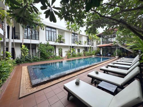 The Bliss Angkor — Pool view