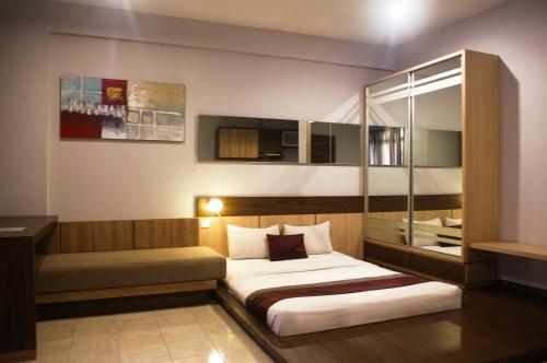 Valore Hotelにあるベッド