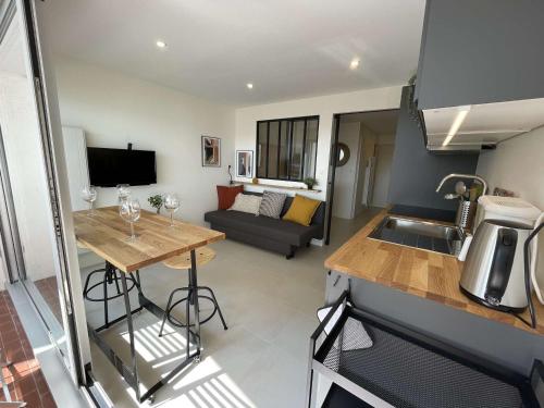 Studio cabine, parking - 4 pers.