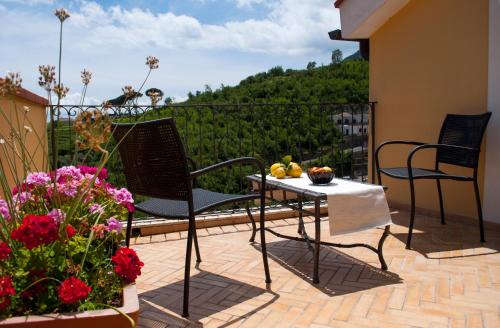 Balcon ou terrasse dans l'établissement Residence Zelzar