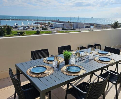 Face à La Mer, Superbe Roof TOP, Vue Mer Panoramique, Solarium, Clim