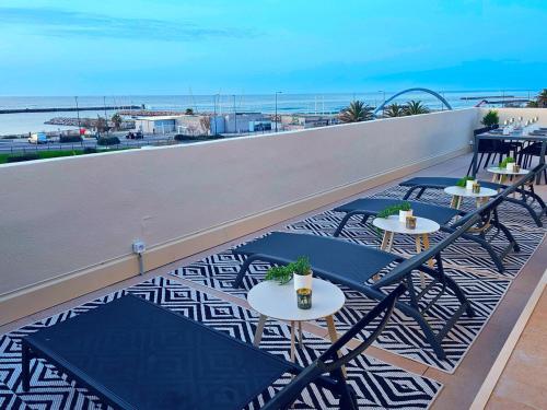 Face à La Mer, Superbe Roof TOP, Vue Mer Panoramique, Solarium, Clim