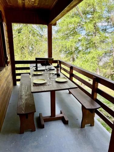 Chalet sur Le Bisse de Vex, à côté des remontées