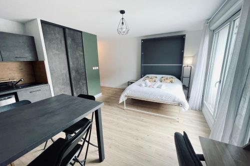 Studio with balcony and Wifi in Toulouse