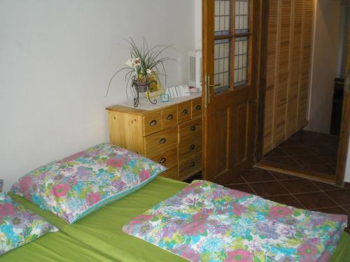 Postel nebo postele na pokoji v ubytování Apartmán Havenatura