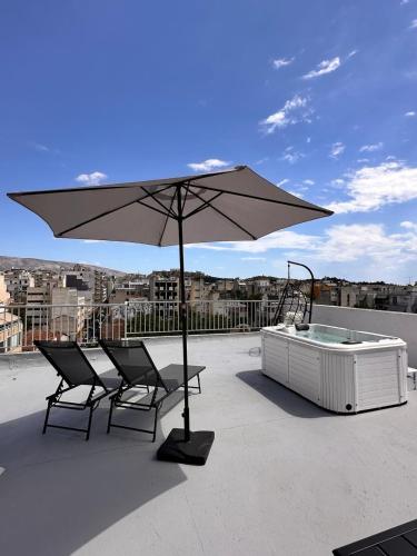 Krezias Apartments K1 Acropolis View & Jacuzzi !