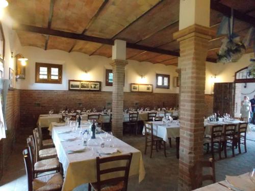 Restoran atau tempat lain untuk makan di Agriturismo I Bosconi