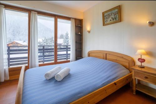 Apartment overlooking the Mont Blanc range