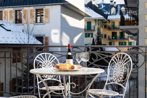 Μπαλκόνι ή βεράντα στο Le Paradis 24 apartment - Chamonix All Year