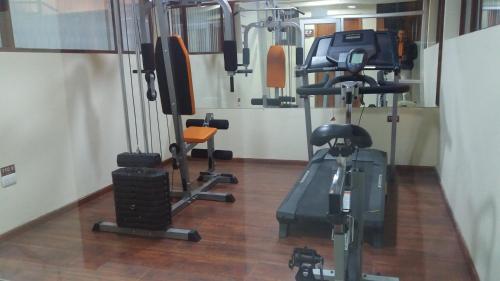 Gimnasio o instalaciones de fitness de Hotel Saint Thomas