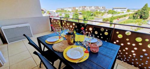 THAU-INDIGO, Appt Neuf, Standing, Prox Plages, Terrasse, Parking, Climatisé