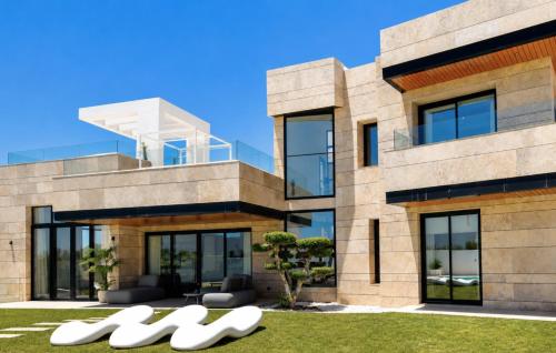 Luxury Modern Villa with Private Pool and Rooftop Terrace