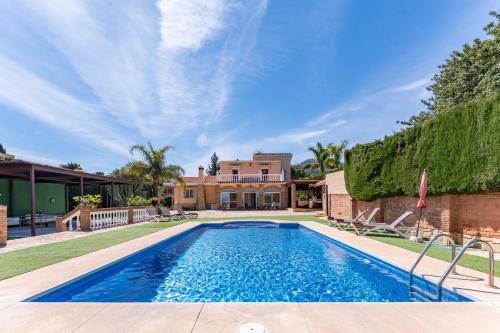 Villa Buenavista Malaga - sea view, private heated pool, spa, 5 bedrooms