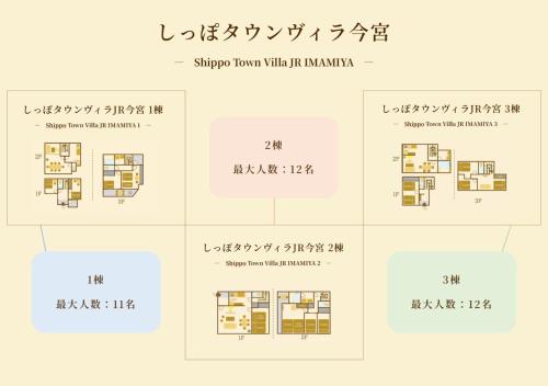 a screenshot of the homepage of a website for a hotel at ReStayしっぽタウンヴィラ今宮駅 in Osaka