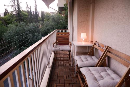 Cozy Athens Flat with Balcony