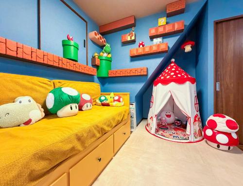 USJまで電車で5分 Meeno Home 西九条 101号マッシュルーム 子ども歓迎