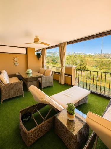 Golf & montaña, Terraza privada