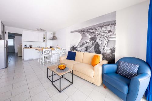 #47 Staywizus - Californie 1 BDR AC Garage Sea view terrace 1 min to beach