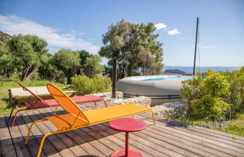 Villa Bonnard in Nice Sea and city View & Pool