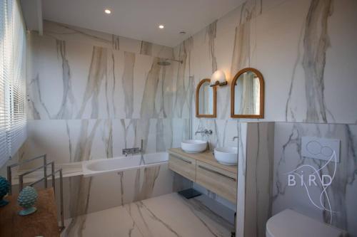Smart flat in Antibes sea view AC parking and pool