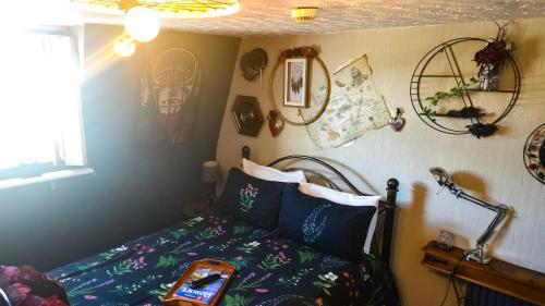 a bedroom with a bed in a room at The Ocean Guest House in Weymouth