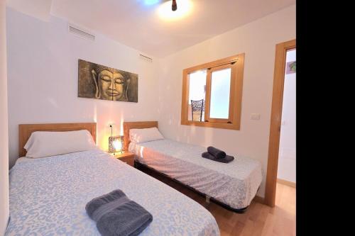 Wake Up to Panoramic Sea Views Beachfront on Torremolinos Promenade 2 Bed 1 Bath Apartment by NAMASTEELITE