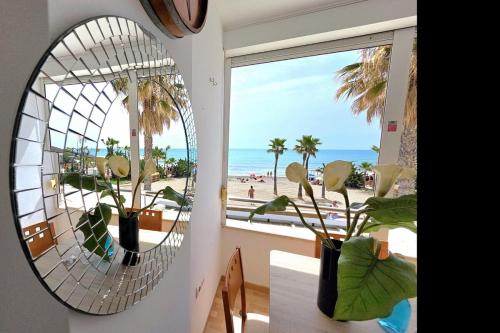 Wake Up to Panoramic Sea Views Beachfront on Torremolinos Promenade 2 Bed 1 Bath Apartment by NAMASTEELITE